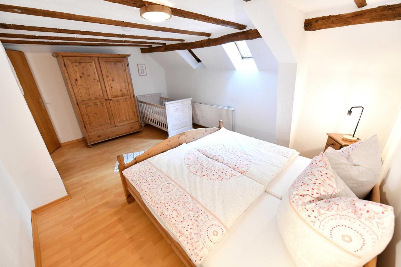 Ferienwohnung Im Alten Bauernhaus Линдлар Екстериор снимка